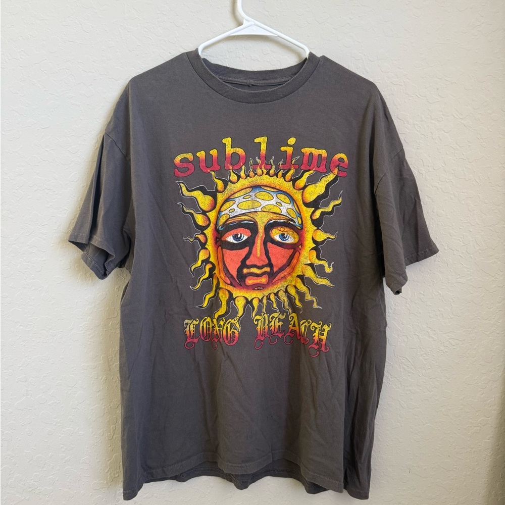Vintage Sublime Gray Short Sleeve Tee